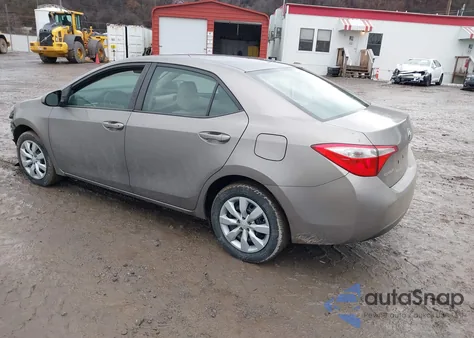 2016 Toyota Corolla Le from USA, damaged, VIN 2T1BURHE6GC696722